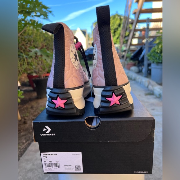 Women’s converse platform shoes 7.5 - Picture 5 of 5